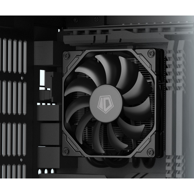 Вентилятор для корпуса ID-Cooling TF-9215-K 92х92x15 черный 4-pin 35дБ Ret