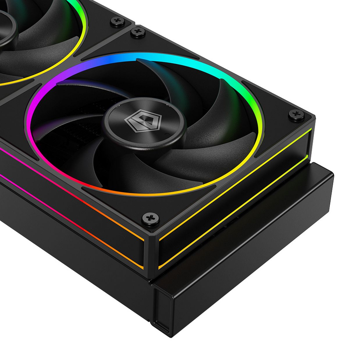 Система водяного охлаждения ID-Cooling SL360 ARGB Soc-AM5/AM4/1200/1700/1851 черный 4-pin 14-30dB Al