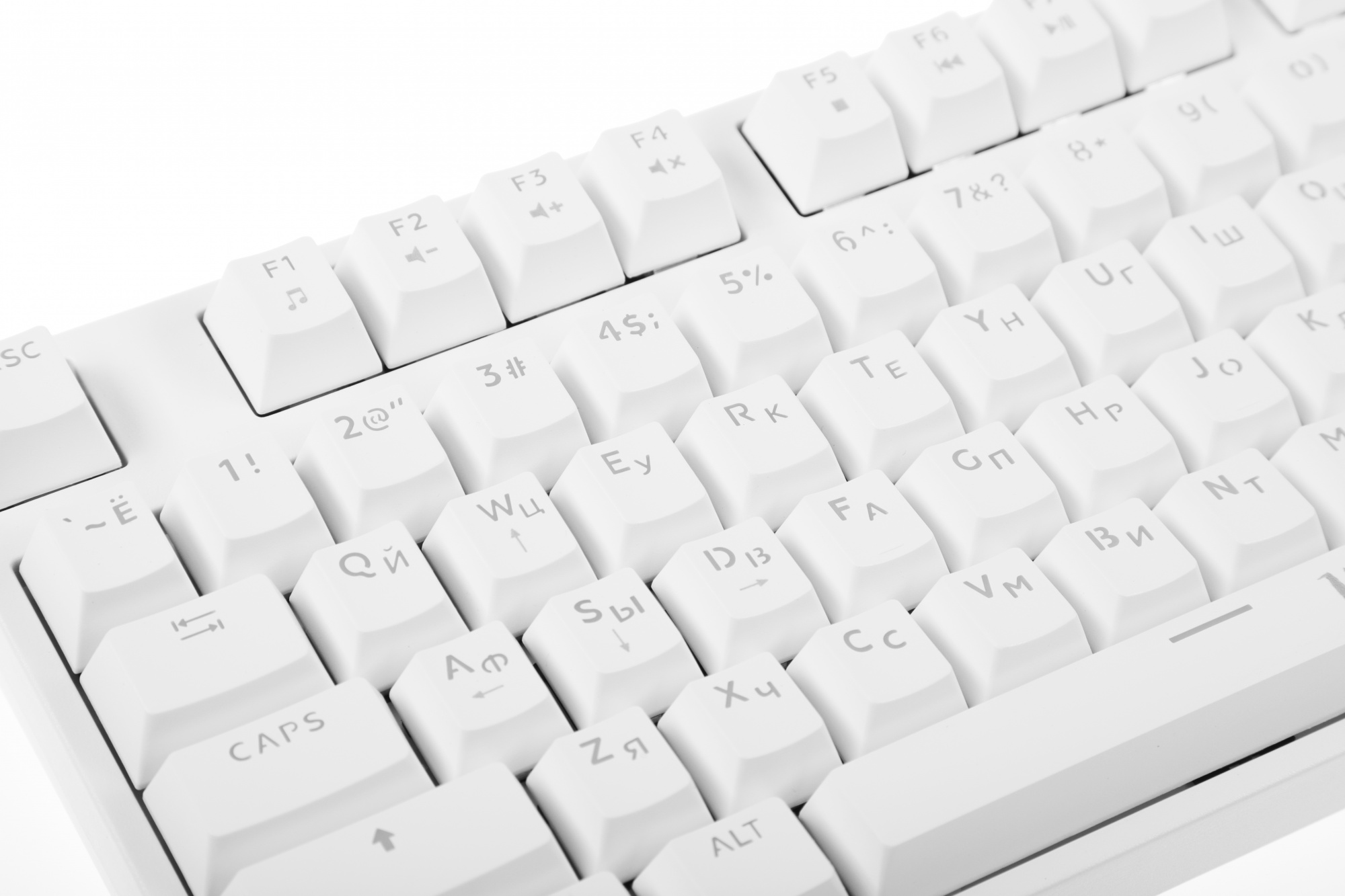 Клавиатура Defender Ivory GK-579 механическая белый USB Multimedia for gamer LED (45579)