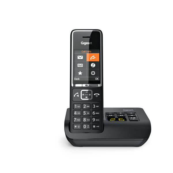 Р/Телефон Dect Gigaset Comfort 550A RUS черный автооветчик АОН