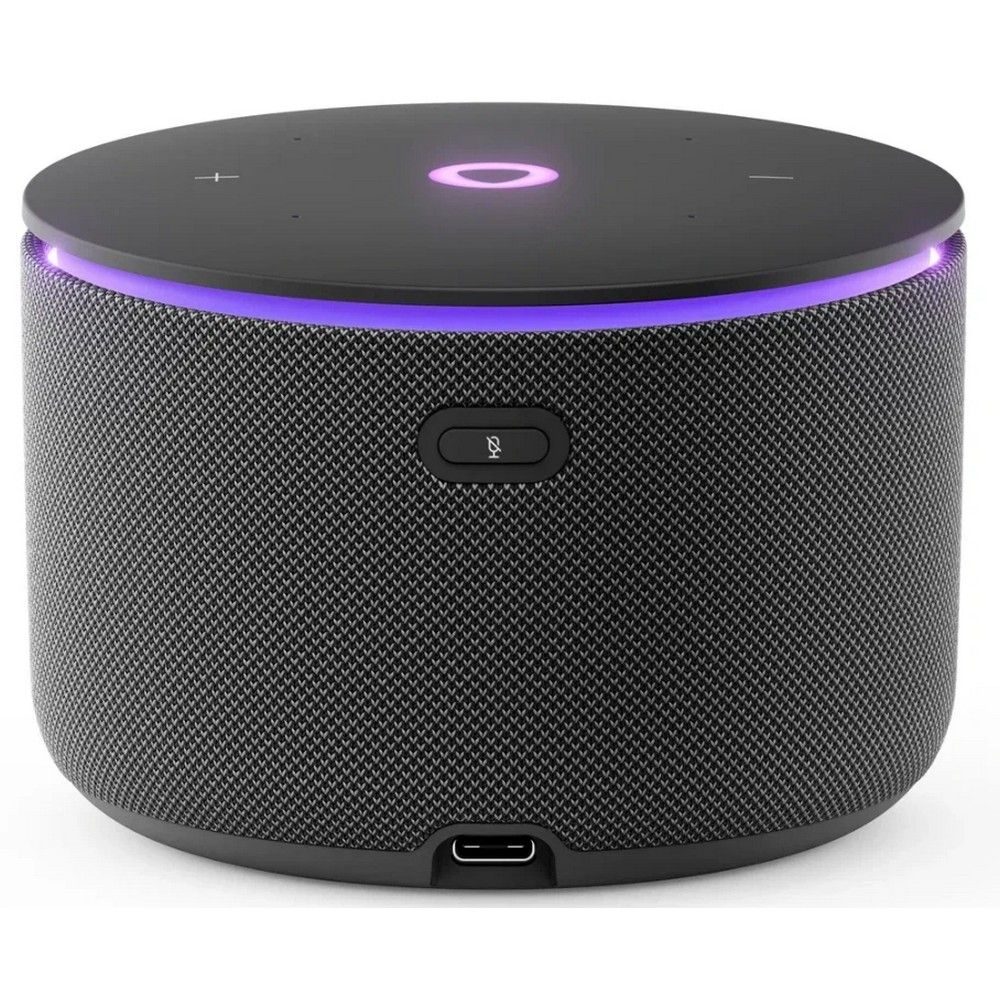 Умная колонка Yandex Станция Мини 3 Про Алиса черный 18W 2.0 BT/Wi-Fi (YNDX-00059BLK)