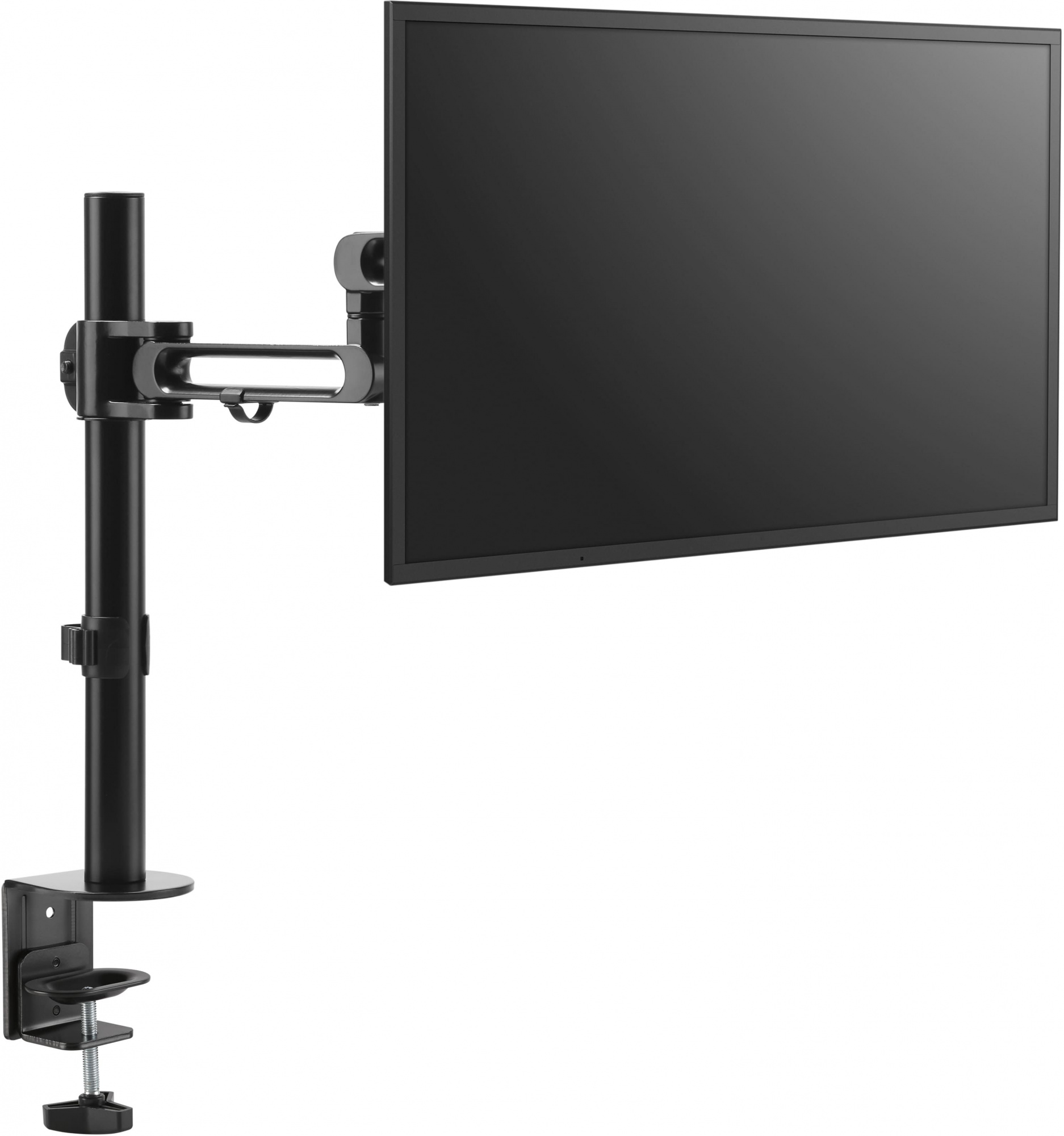 Кронштейн для мониторов Ultramounts UM736 черный 17"-32" макс.8кг крепление к столешнице поворот и н