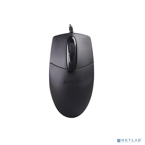 Мышь A4Tech OP-720S черный оптическая 1200dpi silent USB 2but