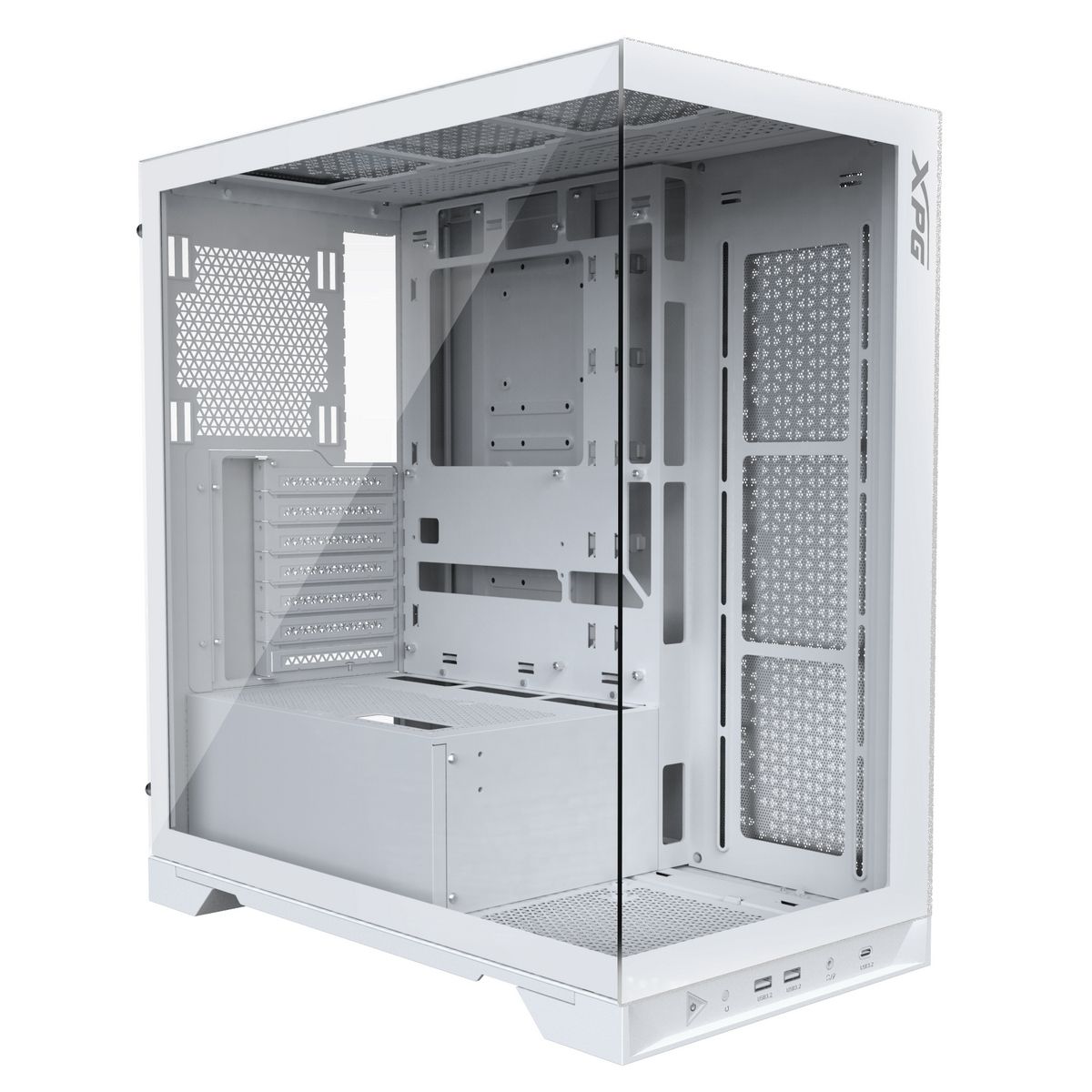 Корпус XPG INVADER X WHITE (INVADERXMTWOF-WHCWW) Mid-Tower, Micro-ATX, Mini-ITX, Standard-ATX, USB 3