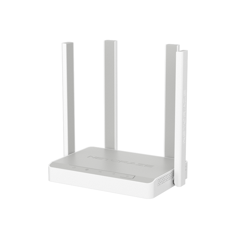 Роутер беспроводной Keenetic Netcraze Speedster (NC-3013) AC1200 10/100/1000BASE-TX белый