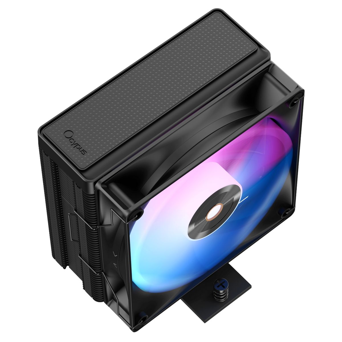 Кулер для процессора Ocypus Delta A40 BK ARGB, 120mm ARGB FAN, Top Panel, 4 HEAT PIPES, 4-PIN PWM, 5