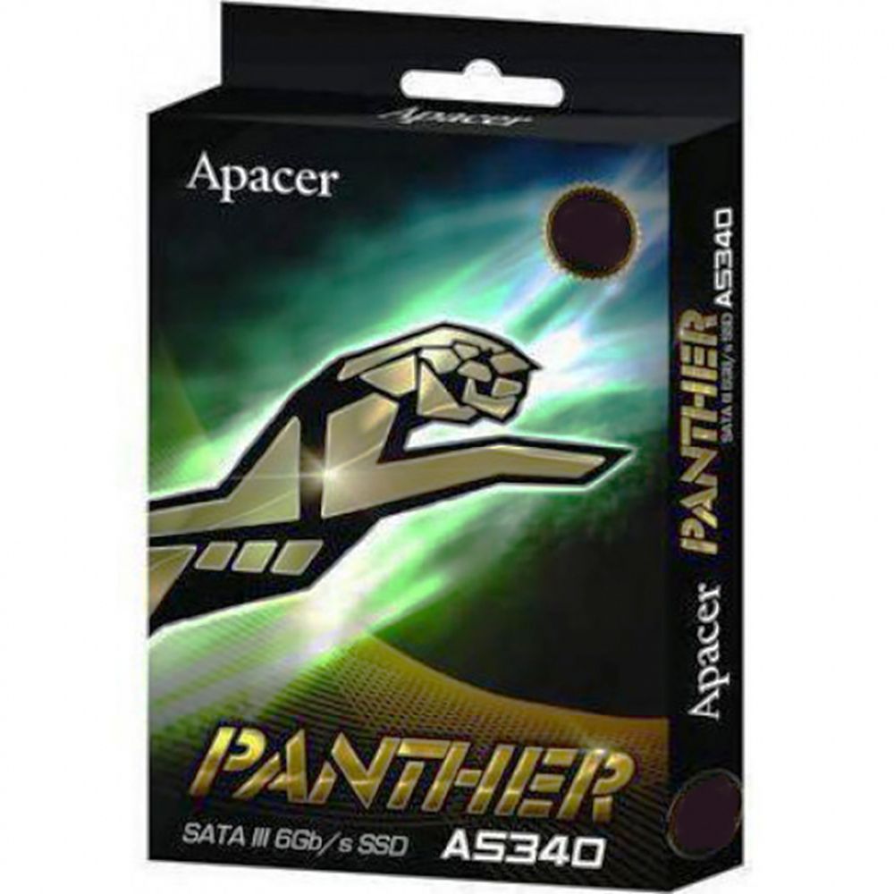 Твердотельный накопитель Apacer SSD PANTHER AS340 240Gb SATA 2.5" 7mm, R550/W520 Mb/s, 3D TLC, IOPS 
