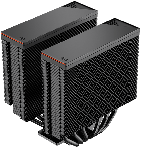 Устройство охлаждения(кулер) PcCooler RZ620 BK Soc-AM5/AM4/1151/1200/2066/1700 черный 4-pin 28-32dB 