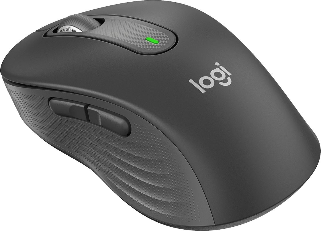 Мышь Logitech M650 графитовый оптическая 4000dpi беспров. BT/Radio USB 4but (910-006253)