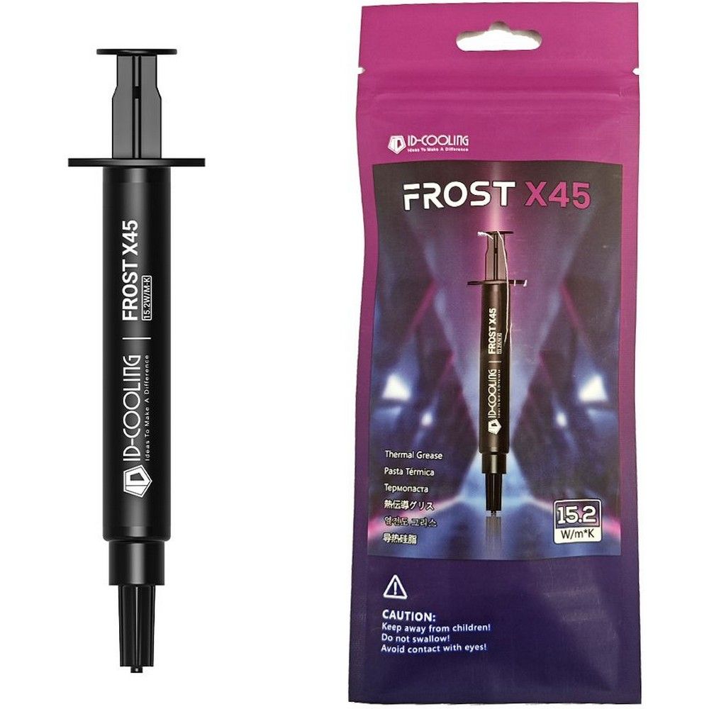 Термопаста ID-Cooling FROST X45 4g 15.2Вт/(мК) шприц 4гр.