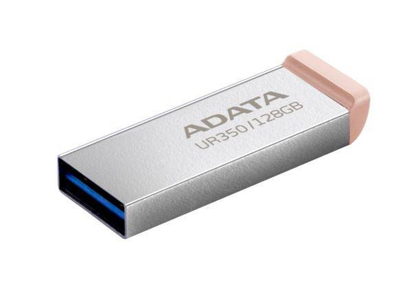 Флеш Диск A-Data 128GB UR350 UR350-128G-RSR/BG USB3.2 серебристый/коричневый