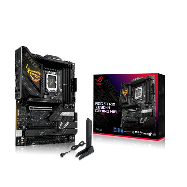 Материнская плата Asus ROG STRIX Z890-H GAMING WIFI Soc-1851 Intel Z890 4xDDR5 ATX AC`97 8ch(7.1) 5G