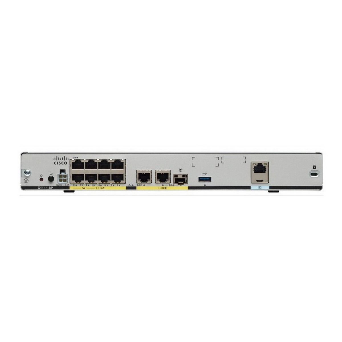 Коммутатор CISCO ISR 1100 Ethernet Router, 8x LAN Ports, Dual WAN Ports, C1111-8P