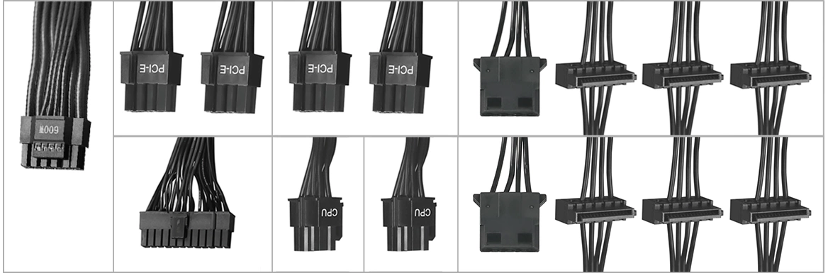 Блок питания Bloody ATX 750W BD-PS750G 80+ gold (20+4pin) APFC 120mm fan 6xSATA Cab Manag RTL