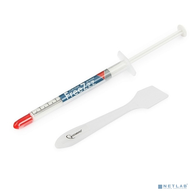 Термо паста Gembird FreeZzz GF-01-1.5 для радиаторов, 1,5гр, шприц