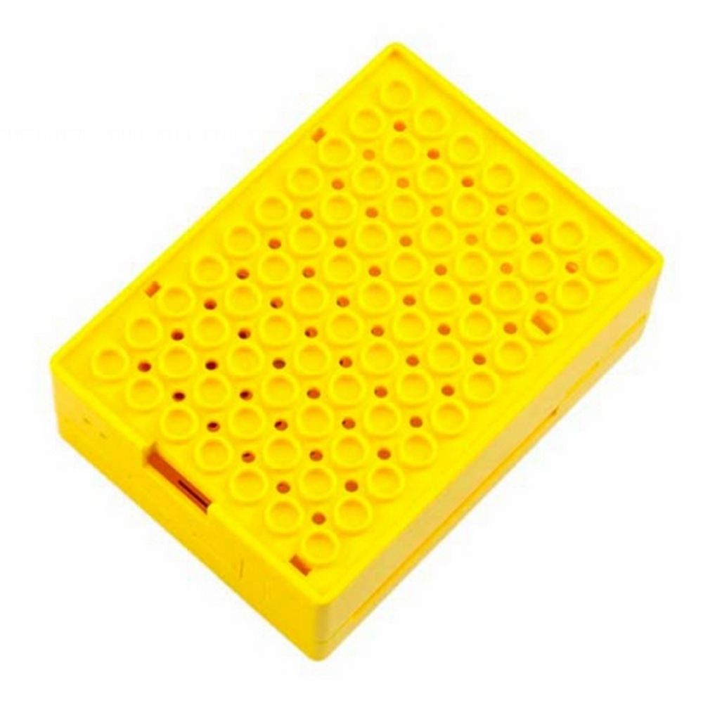 Корпус ACD RA185 Yellow ABS Plastic Building Block case for Raspberry Pi 3 B (CBPIBLOX-YEL) (494408)