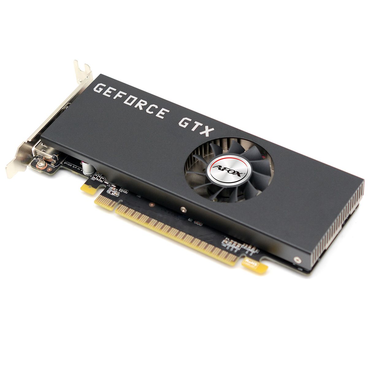 Видеокарта AFOX PCI-E GeForce GTX 1050TI (AF1050TI-4096D5L5-V2) 4GB GDDR5 128bit 14nm 1291/7000MHz H