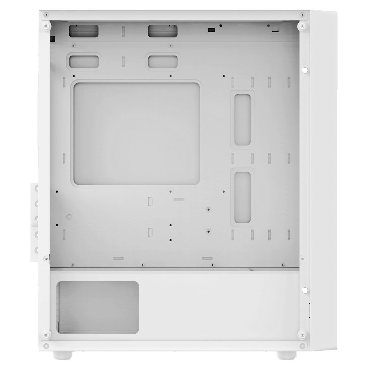 Корпус для ПК Case Ocypus Gamma C50 WH mATX / win / white / no PSU / Tempered Glass