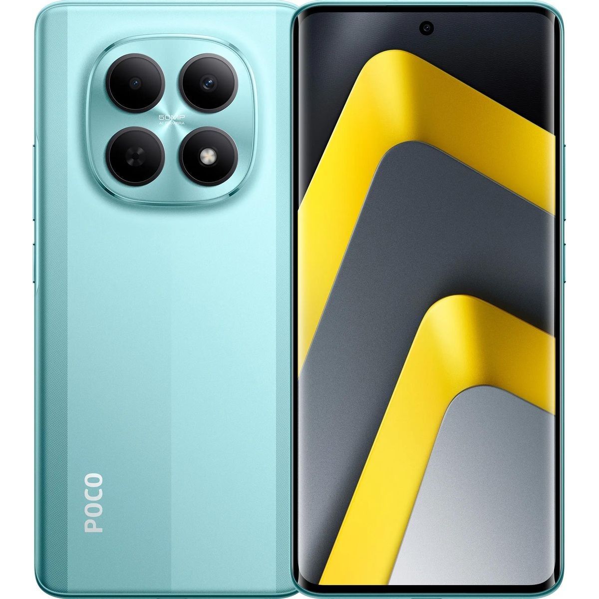 Смартфон POCO M8 5G 8+256 P17P зелёный (MZB0MBFRU)