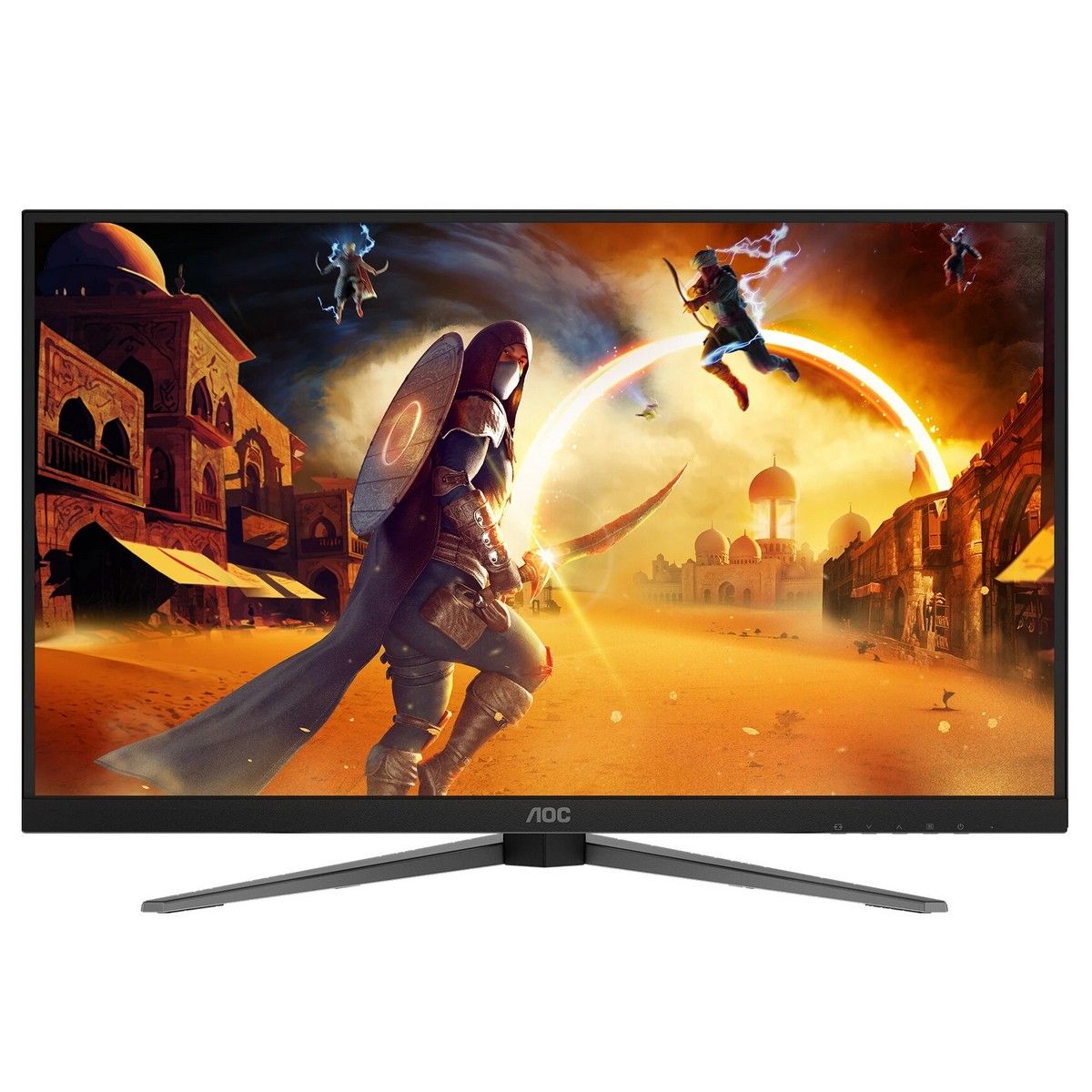 Монитор AOC 27" Q27G4S черный IPS LED 16:9 HDMI матовая HAS Piv 350cd 178гр/178гр 2560x1440 300Hz Fr