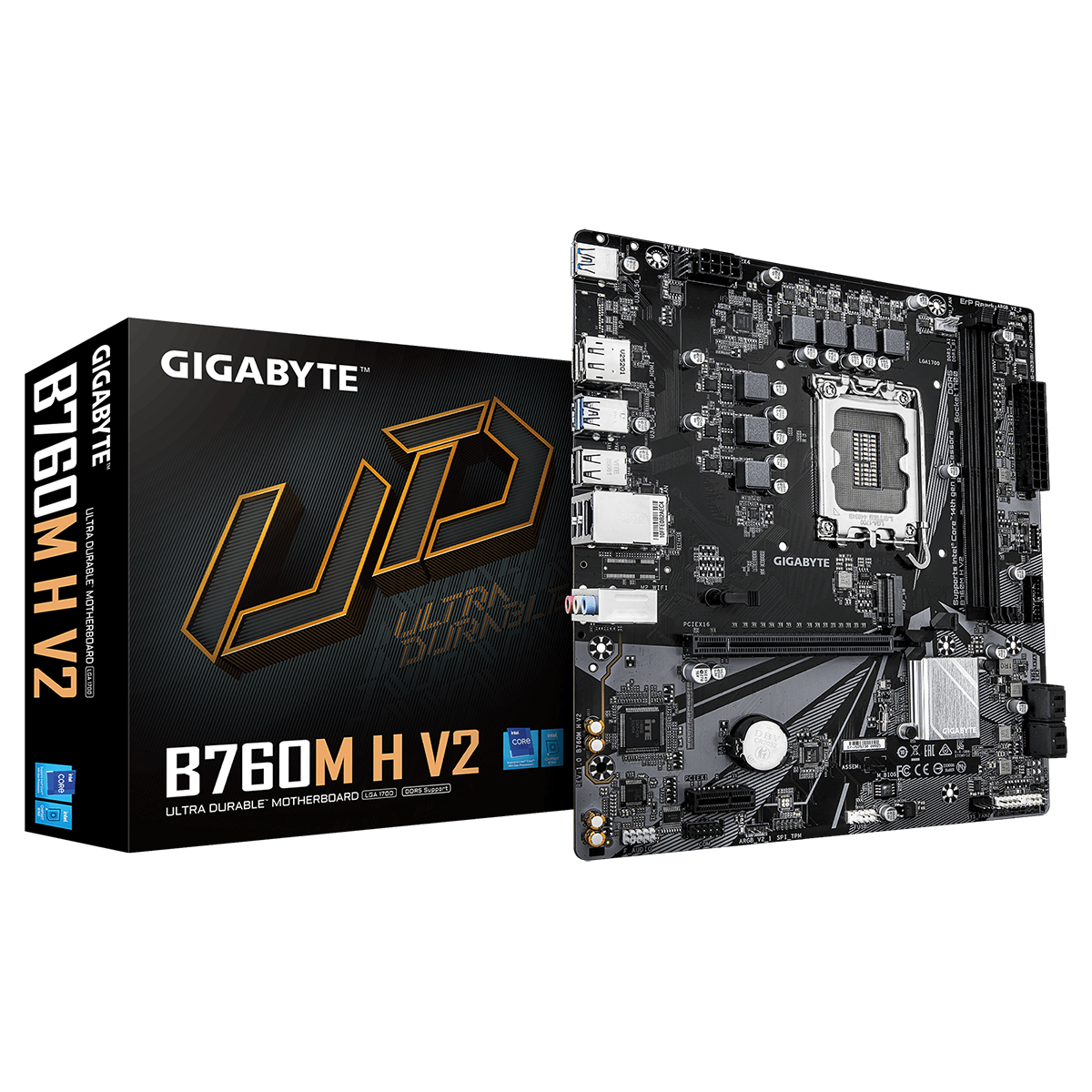 Материнская плата Gigabyte B760M H V2, RTL