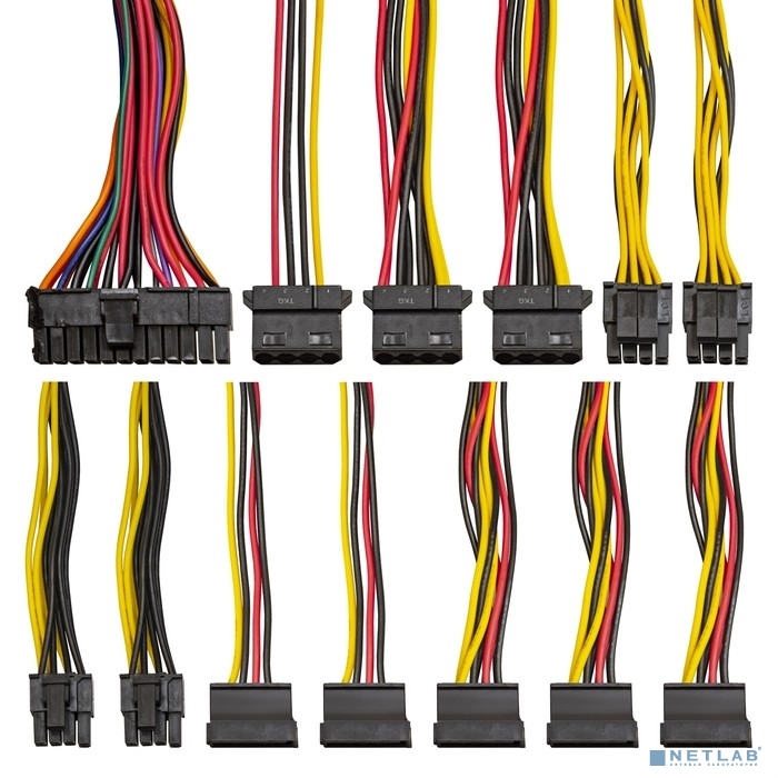 Exegate EX292167RUS Блок питания 800W ExeGate XP800 (ATX, 12cm fan, 24pin, 2x(4+4)pin, 2xPCI-E, 5xSA