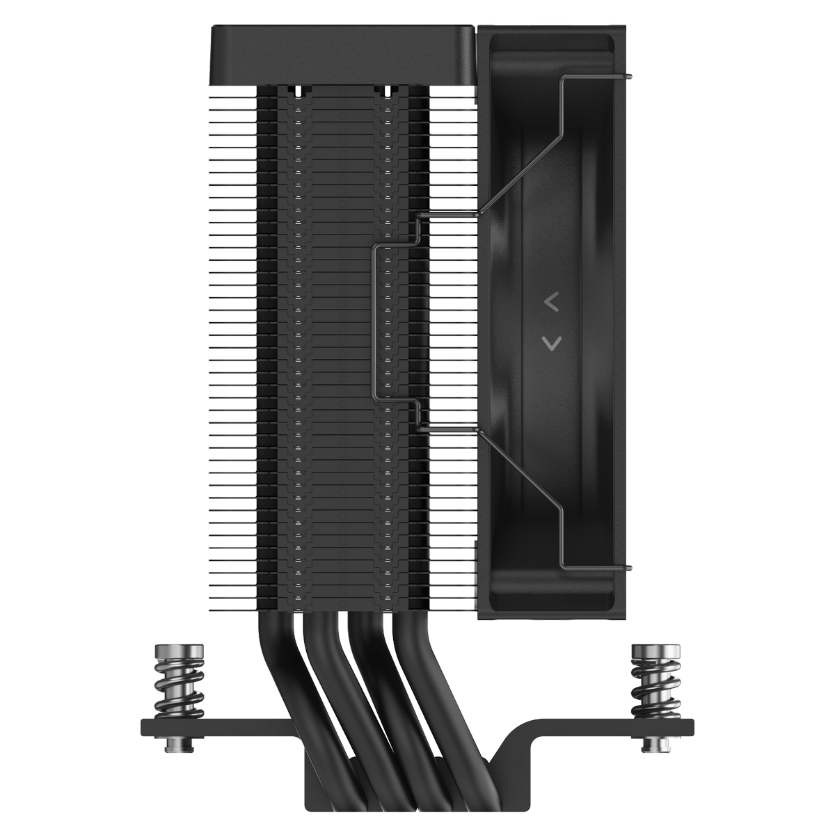 Кулер для процессора Ocypus Gamma A40 BK, 100mm FAN, Top Panel, 4 HEAT PIPES, 4-PIN PWM, 600-2400 RP