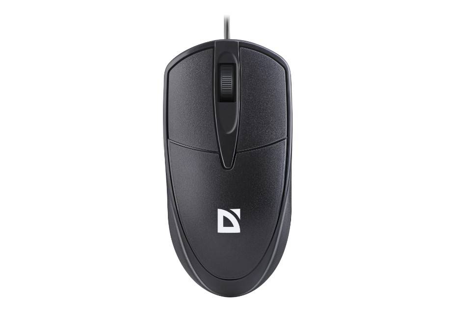 Мышь Defender Trace MB-989 черный оптическая 1000dpi USB 2but (52989)