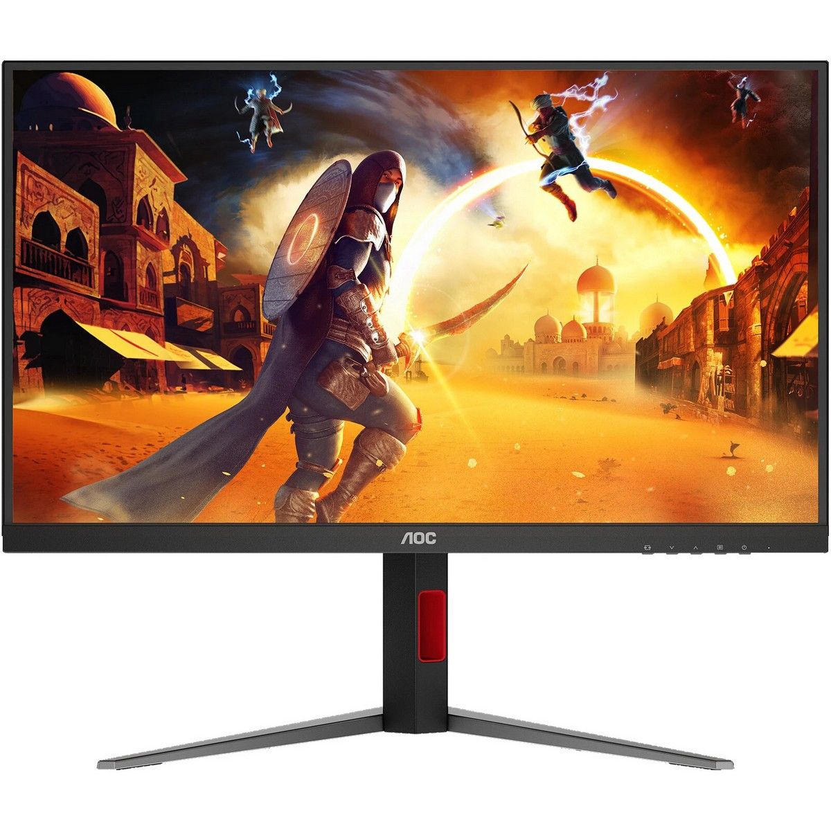 Монитор AOC 27" Q27G4S черный IPS LED 16:9 HDMI матовая HAS Piv 350cd 178гр/178гр 2560x1440 300Hz Fr