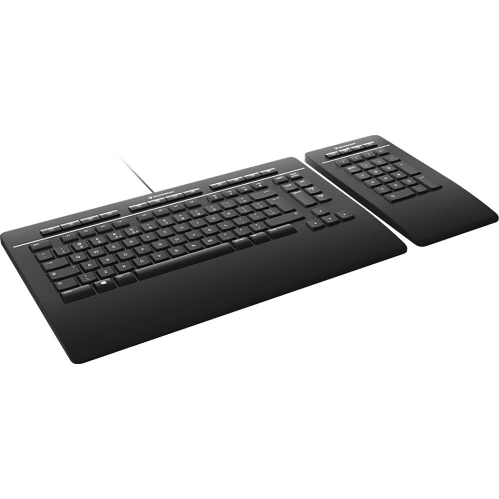 Клавиатура 3DConnexion 3DX-700092 Keyboard Pro with Numpad, US-International (QWERTY) {5} (341214)