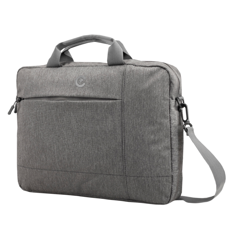 Сумка Continent  CC-211 Grey (полиэстр, серый  15,6")
