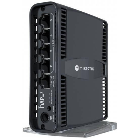 Беспроводной Маршрутизатор MikroTik RouterBOARD C52iG-5HaxD2HaxD-TC, hAP ax2