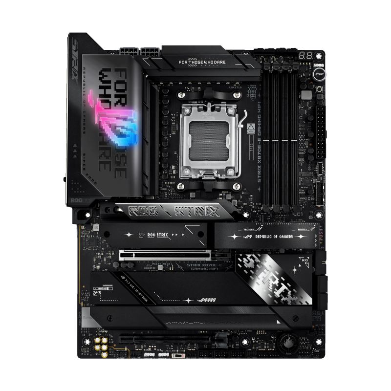Материнская плата Asus ROG STRIX X870E-E GAMING WIFI Socket AM5 AMD X870E 4xDDR5 ATX AC`97 8ch(7.1) 