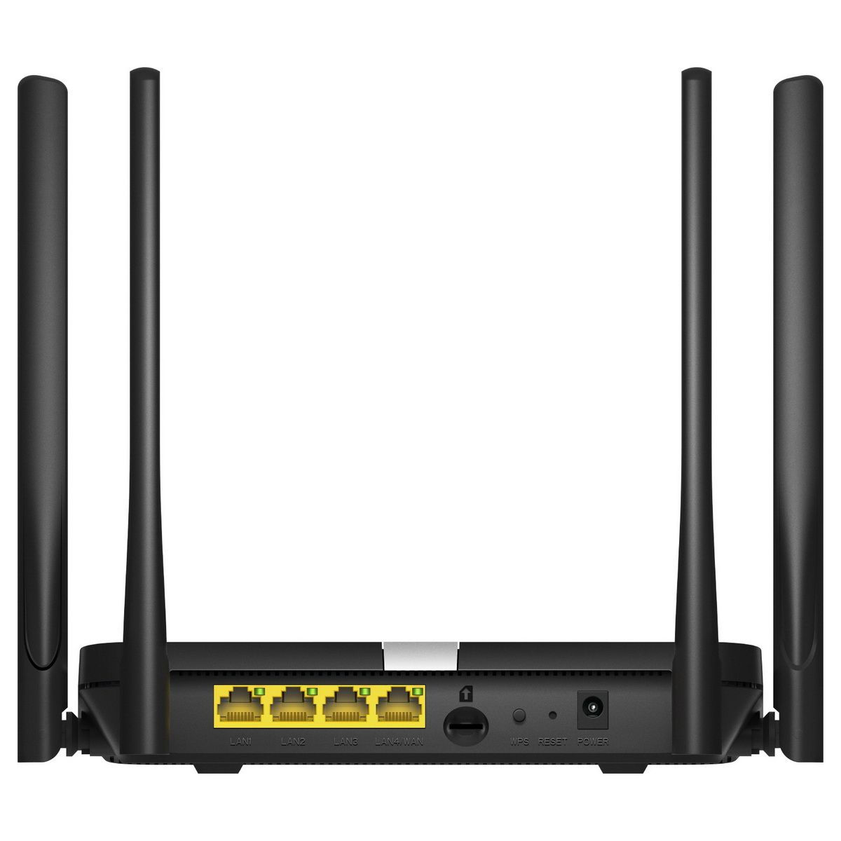 Роутер беспроводной Cudy LT500 AC1200 10/100BASE-TX/4G cat.4 черный