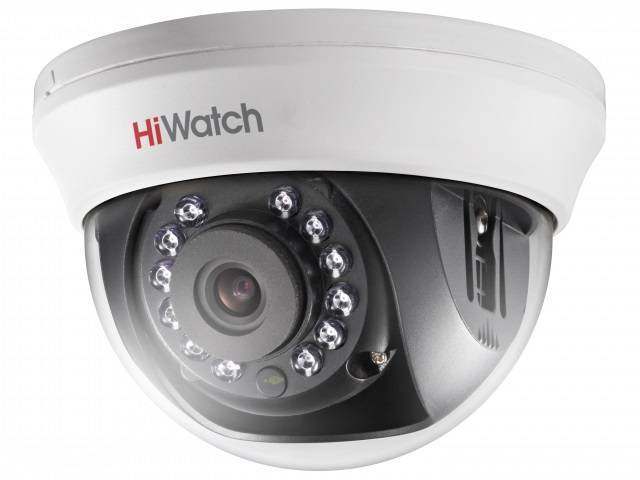 Камера видеонаблюдения 2 Мп внутренняя HD-TVI камера HiWatch DS-T201(B) (2.8mm)