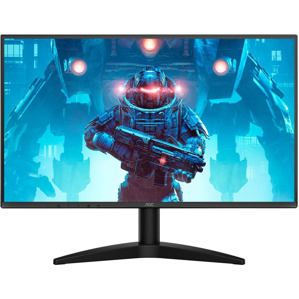 Монитор 23.8" AOC 24B36X Black  IPS, 1920x1080, 144Hz, 4ms, 300сd/m, 1000:1 | DP(1.4) , HDMI(1.