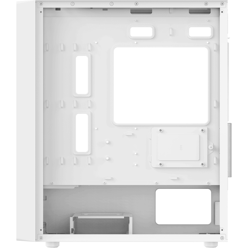 Корпус Ocypus Gamma C50 WH, Mini-Tower, TG, no fans, 1xUSB-A 3.0 + 2xUSB 2.0, mATX, mITX White