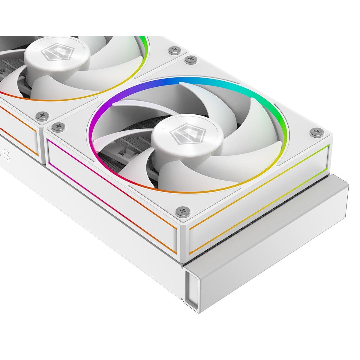 Система водяного охлаждения ID-Cooling SL360 ARGB Soc-AM5/AM4/1200/1700/1851 белый 4-pin 14-30dB Al+