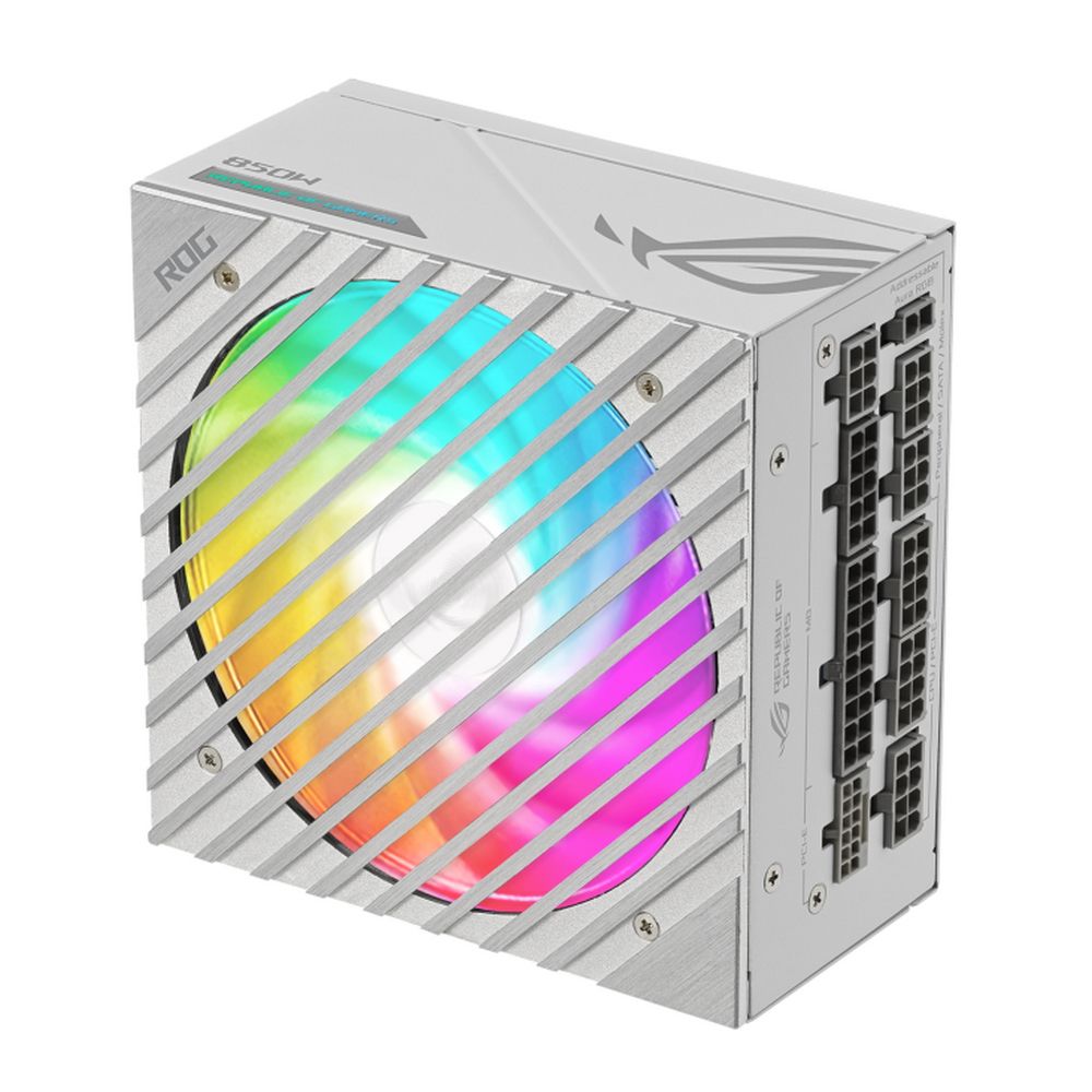 Блок питания SFX ASUS ROG-LOKI-850P-WHITE-SFXL-GAMING 90YE00N2-B0NA00 850W, 80Plus Platinum, 120mm f