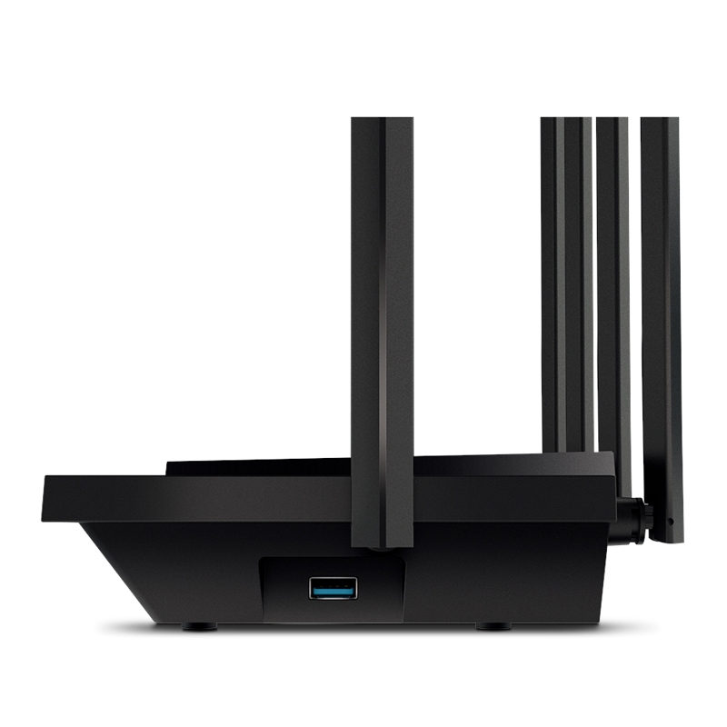 Роутер беспроводной TP-Link Archer AX72 AX5400 10/100/1000BASE-TX черный