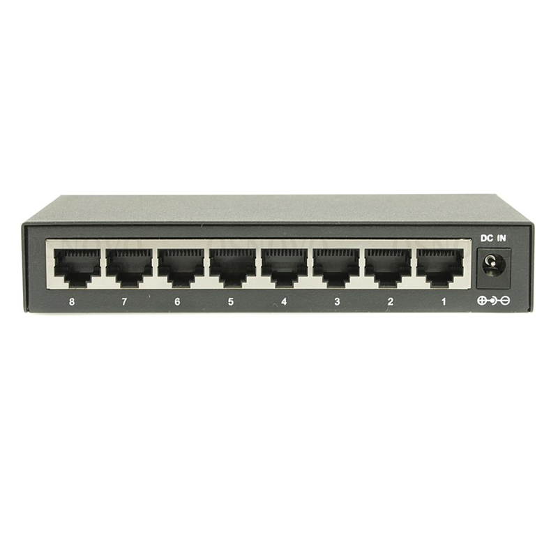 Коммутатор Fast Ethernet OSNOVO SW-10800 Неуправляемый коммутатор Fast Ethernet на 8 RJ45 портов. По