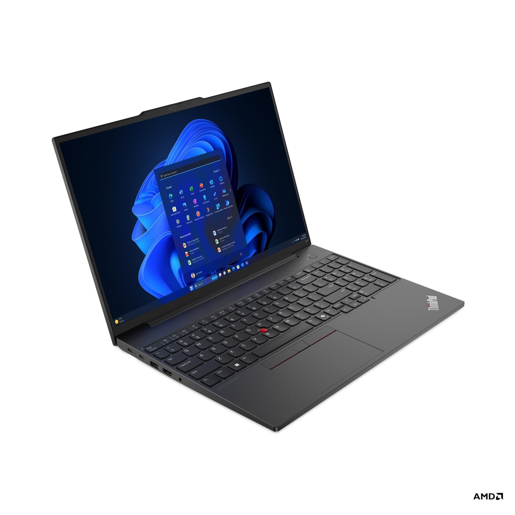 Ноутбук Lenovo ThinkPad E16 Gen 2 (Ryzen 7 7735HS, 16 WUXGA, 16 ГБ, 512 ГБ)