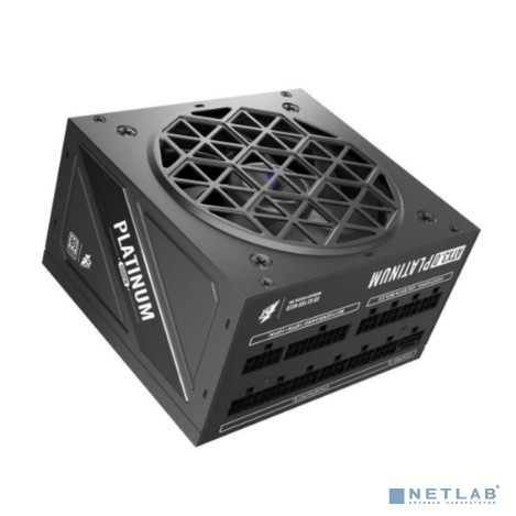 1STPLAYER NGDP Platinum 1000W Black / ATX3.0, APFC, 80 PLUS Platinum, SR + LLC + DC-DC, 120mm fan, f