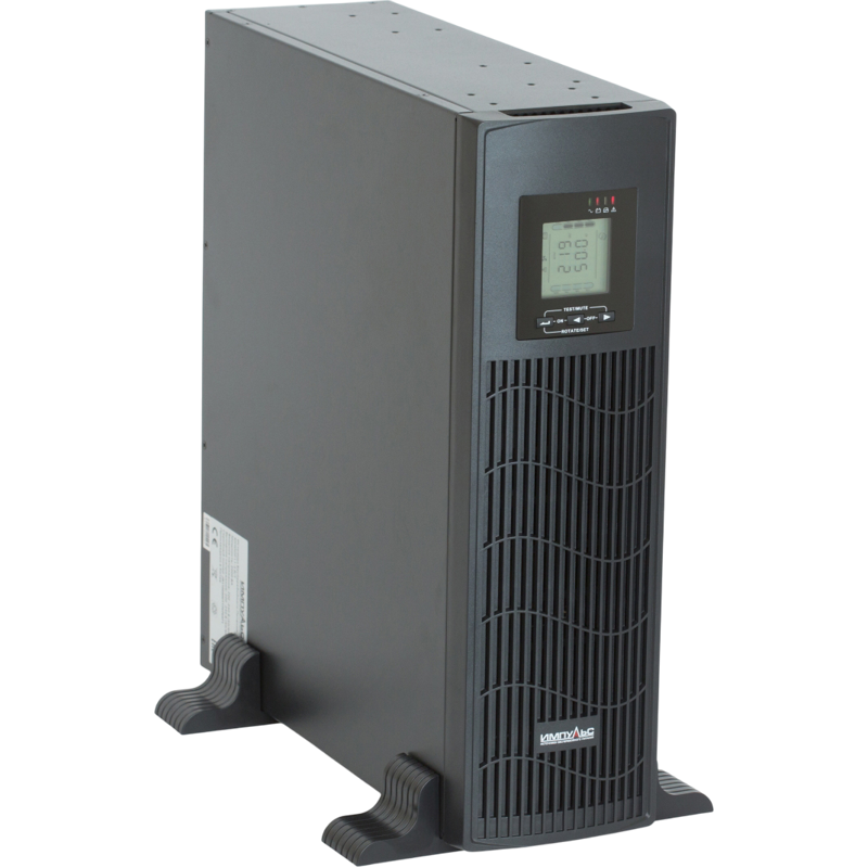 Источник бесперебойного питания Импульс Юниор Про 3000 РТ 2400Вт 3000ВА черный