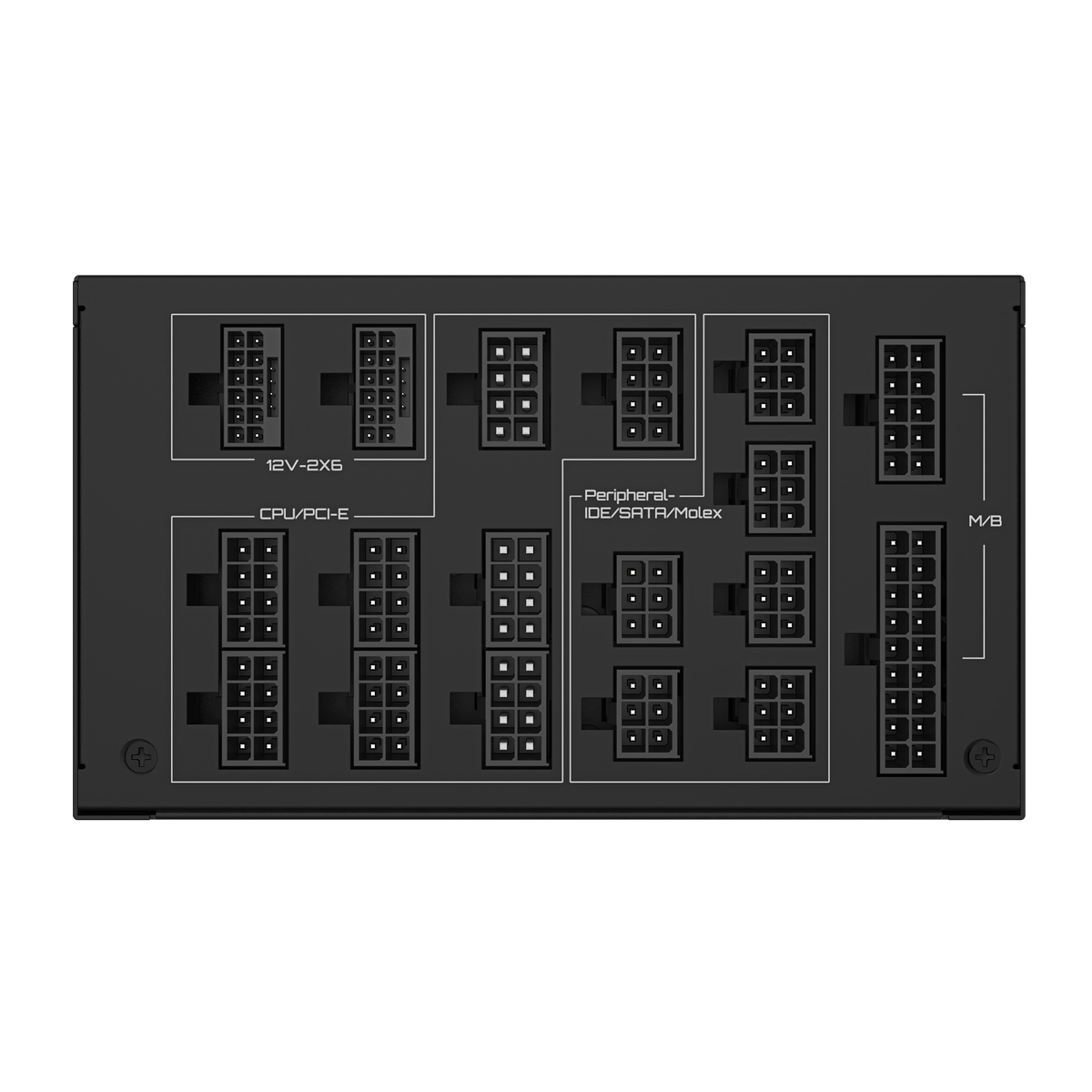 Блок питания ПК Gigabyte UD1600PM PG5 AI TOP 1600W, 80Plus, Platinum, Полностью модульный, PCIe Gen 