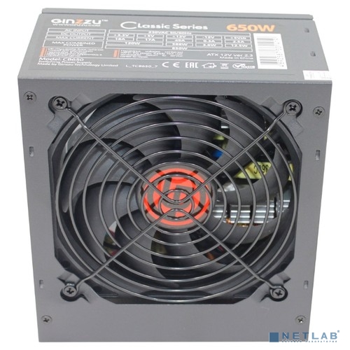 Блок питания Ginzzu CB650 12CM Блок питания Ginzzu CB650 12CM