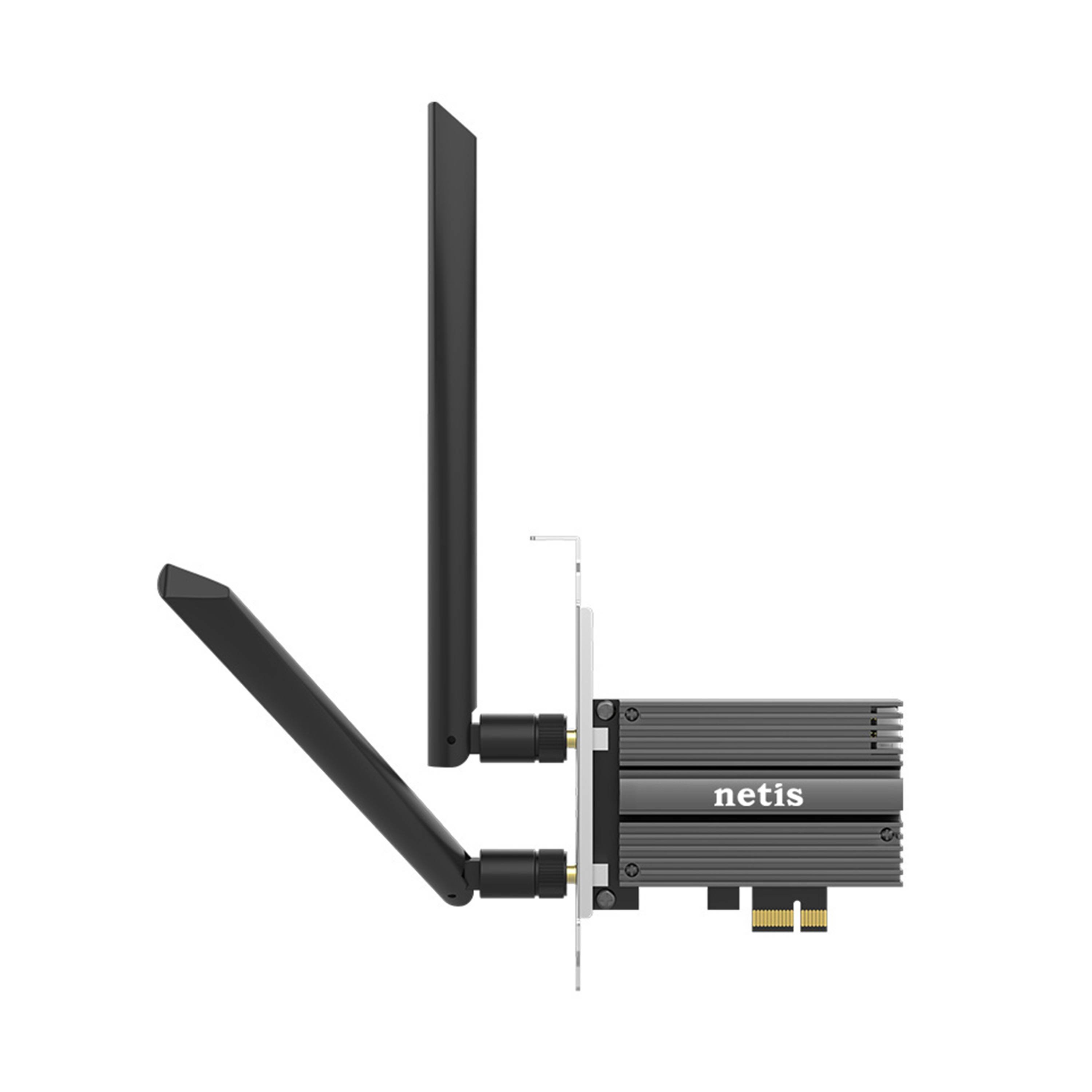Сетевой адаптер Wi-Fi Netis F0 AC1300 PCI Express (ант.внеш.съем) 2ант.