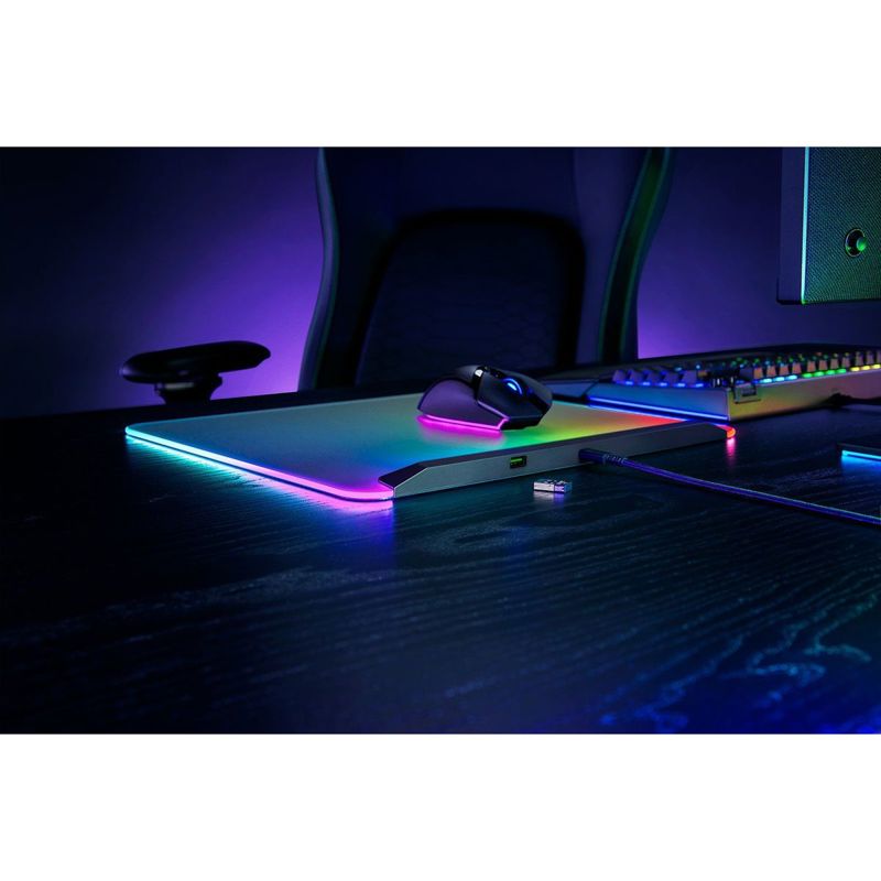 Игровой коврик для мыши Razer Firefly V2 Pro - Black - Hard Surface Mouse Mat