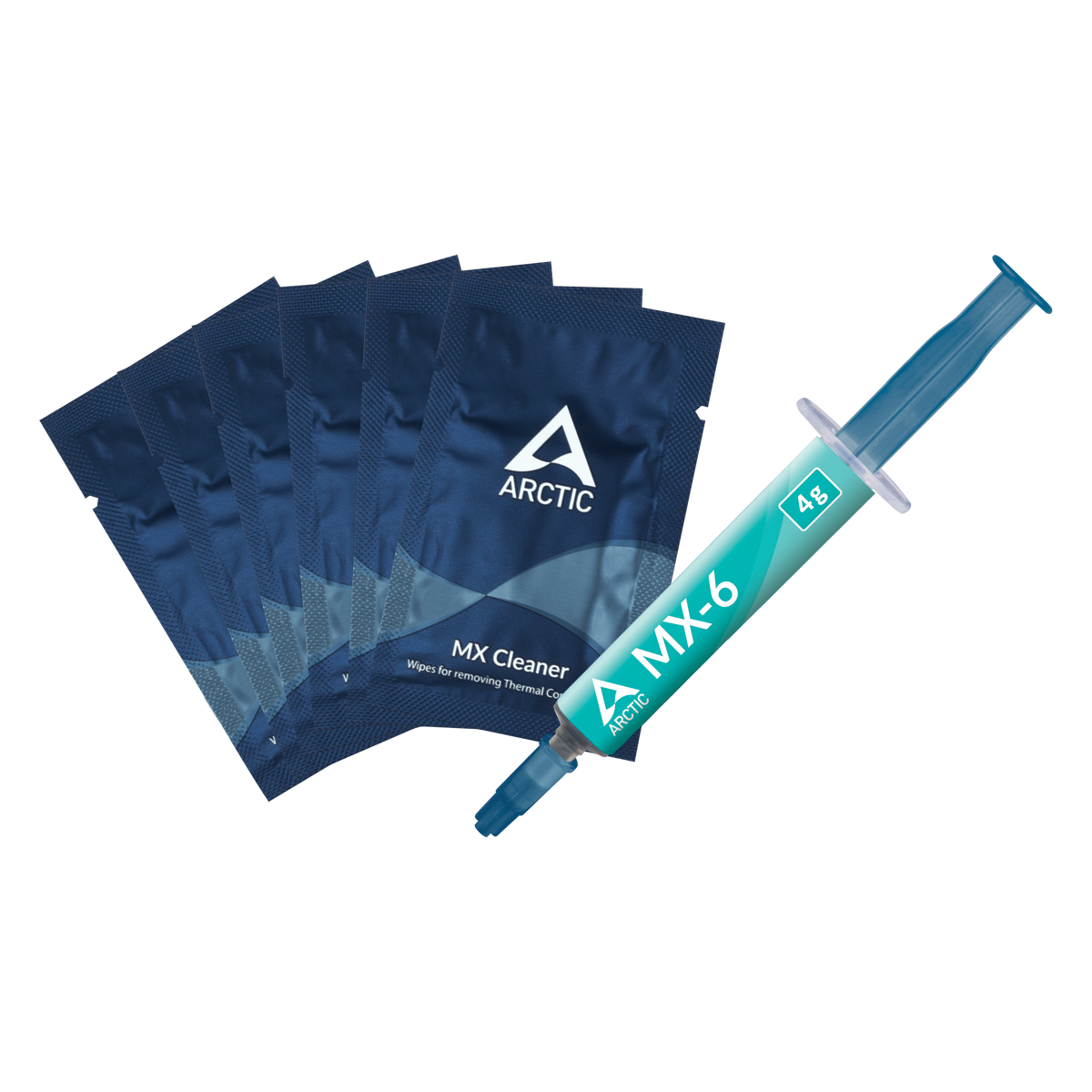 Термопаста MX-6 Thermal Compound 4-gramm with 6pcs MX Cleaner ACTCP00084A