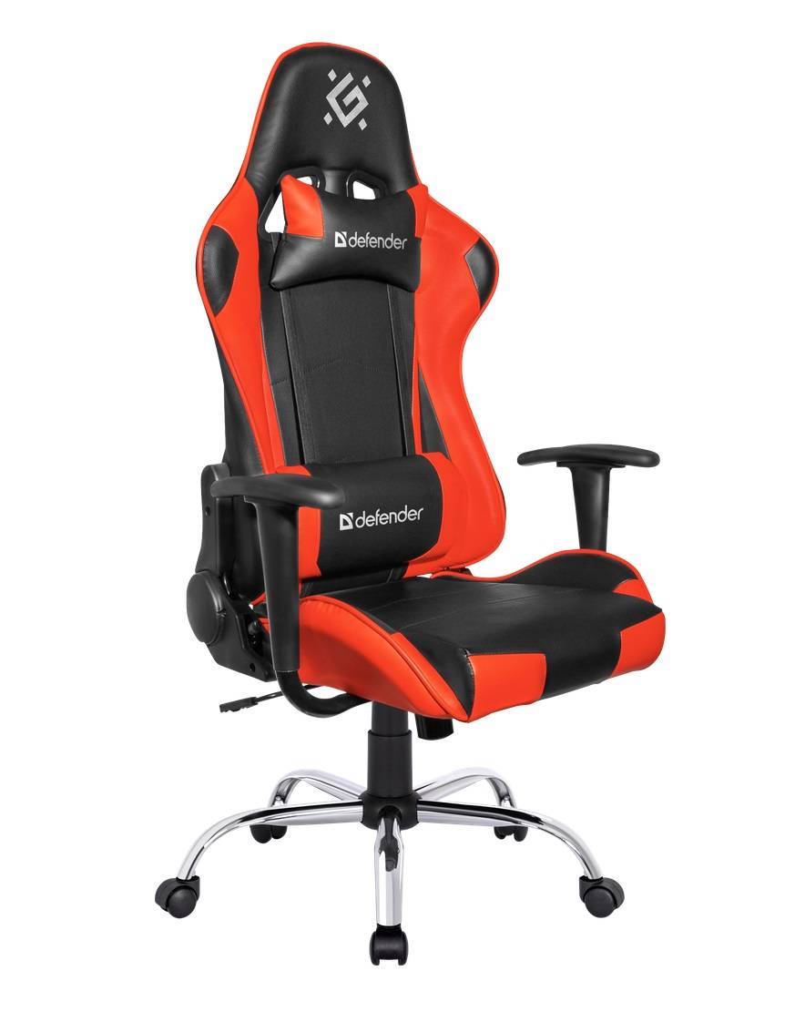 Игровое кресло Azgard Черный/Красный,полиуретан,60мм